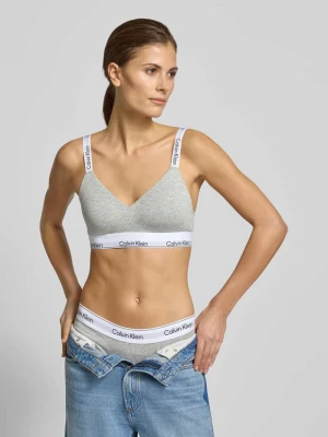 Biustonosz typu bralette z paskiem z logo Calvin Klein Underwear