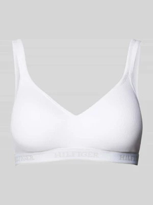 Biustonosz typu bralette z paskiem z logo model ‘MONOTYPE’ Tommy Hilfiger