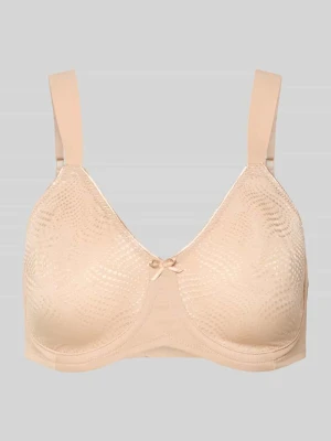 Biustonosz typu minimizer z fiszbinami i fakturowanym wzorem model ‘Essential Minimizer’ Triumph