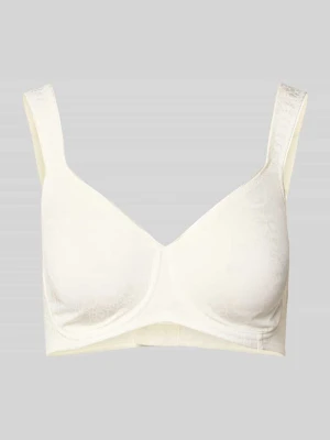 Biustonosz typu minimizer z fiszbinami i kwiatowym wzorem model ‘Lovely Minimizer’ Triumph