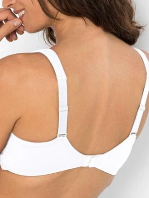 Biustonosz typu T-shirt z wyściełanymi ramiączkami bonprix