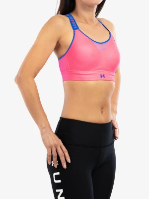 Biustonosz Under Armour Infinity High Bra - pink punk/versa blue