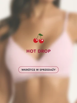 Biustonosz usztywniany Cherry Dream Esotiq różowy
