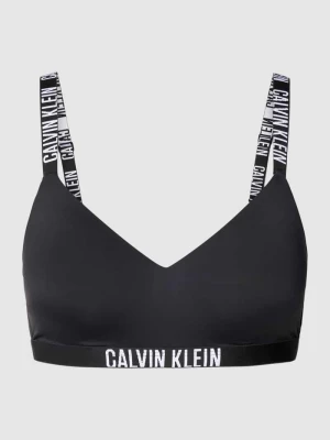 Biustonosz z detalami z logo Calvin Klein Underwear