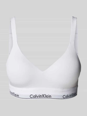 Biustonosz z elastycznym paskiem z logo Calvin Klein Underwear