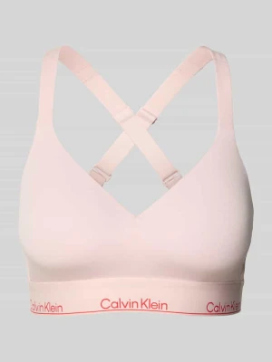 Biustonosz z elastycznym paskiem z logo Calvin Klein Underwear