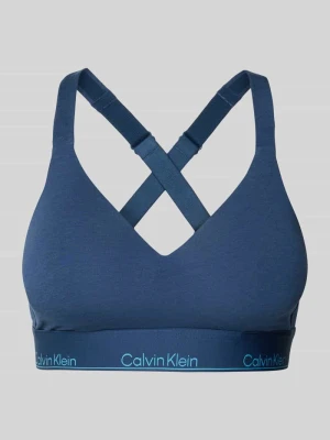 Biustonosz z elastycznym paskiem z logo Calvin Klein Underwear
