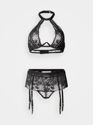 Biustonosz z fiszbiną Ann Summers czarny