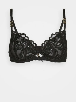 Biustonosz z fiszbiną Ann Summers czarny