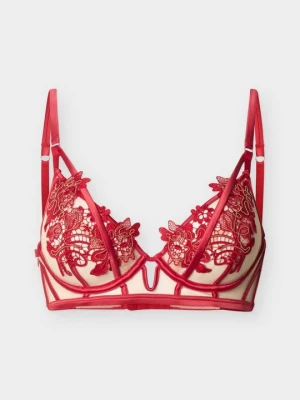 Biustonosz z fiszbiną Ann Summers czerwony