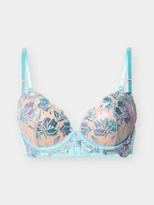 Biustonosz z fiszbiną Ann Summers jasnoniebieski