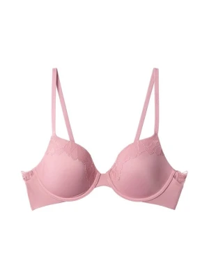 Biustonosz z fiszbiną Calvin Klein mauve