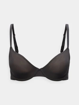 Biustonosz z fiszbiną Calvin Klein czarny