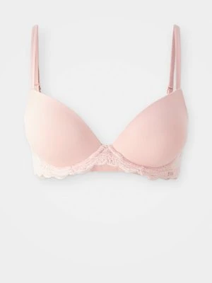 Biustonosz z fiszbiną Calvin Klein nude