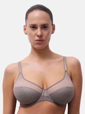 Biustonosz z fiszbiną Chantelle taupe