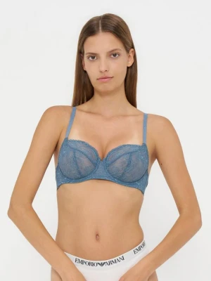 Biustonosz z fiszbiną Emporio Armani szary