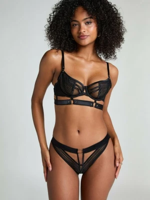 Biustonosz z fiszbiną Hunkemöller czarny