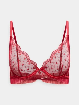 Biustonosz z fiszbiną Hunkemöller czerwony