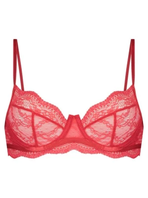 Biustonosz z fiszbiną Hunkemöller czerwony