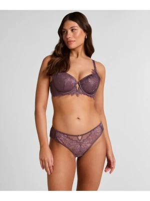 Biustonosz z fiszbiną Hunkemöller fioletowy