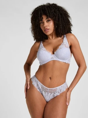 Biustonosz z fiszbiną Hunkemöller fioletowy