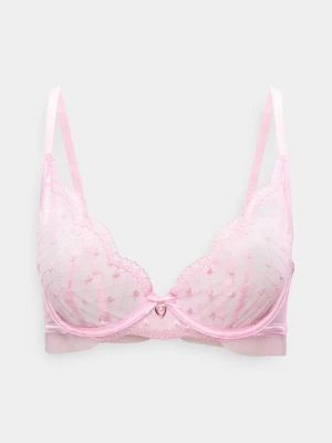 Biustonosz z fiszbiną Hunkemöller jasnoróżowy