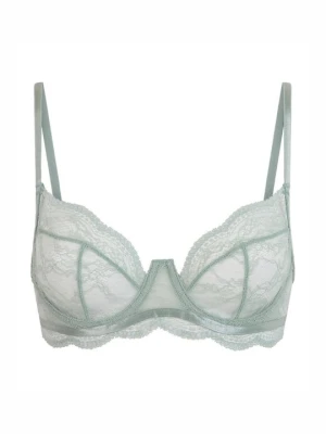 Biustonosz z fiszbiną Hunkemöller jasnozielony