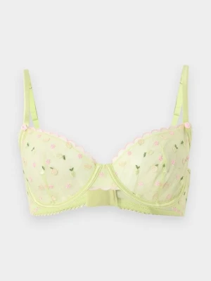 Biustonosz z fiszbiną Hunkemöller jasnożółty
