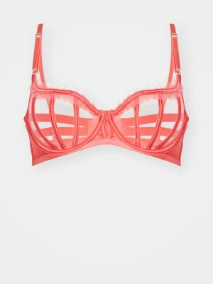 Biustonosz z fiszbiną Hunkemöller koralowy