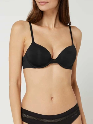 Biustonosz z fiszbinami i watowanymi miseczkami Calvin Klein Underwear