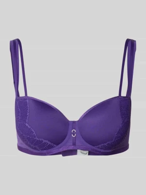 Biustonosz z fiszbinami w kroju balkonetki z zapięciem na haftkę, seria „Palina Moonlight Kiss” Triumph