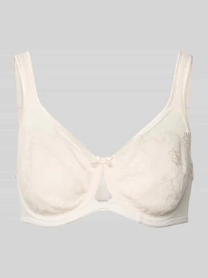 Biustonosz z fiszbinami z koronki i mikrowłókna Lascana