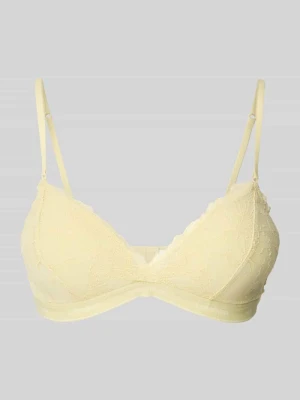 Biustonosz z koronki z regulowanymi ramiączkami Calvin Klein Underwear