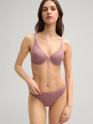 Biustonosz z lekkim wypełnieniem w kolorze różowofioletowym Joop