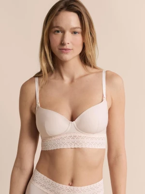 Biustonosz z lekkimi miseczkami, klipsy do karmienia Etam