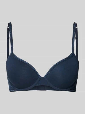 Biustonosz z mieszanki bawełny Tommy Hilfiger