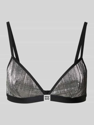 Biustonosz z plisowanym obszyciem model ‘PLISSE’ HUGO