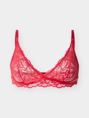 Biustonosz z trójkątnymi miseczkami Ann Summers czerwony