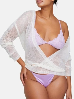 Biustonosz z trójkątną miseczką Cotton On różowy