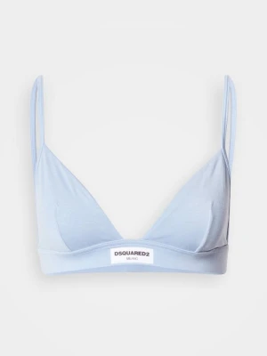 Biustonosz z trójkątną miseczką Dsquared2 jasnoniebieski
