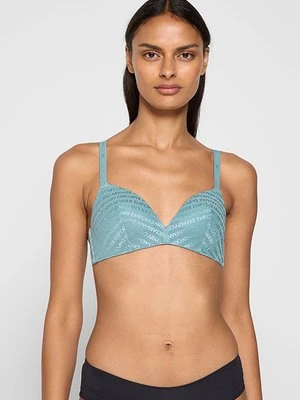 Biustonosz z trójkątną miseczką Emporio Armani