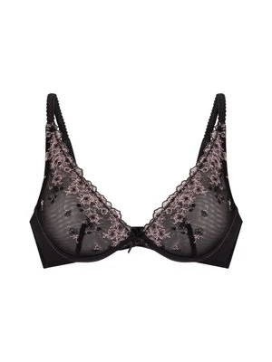 Biustonosz z trójkątną miseczką Hunkemöller czarny