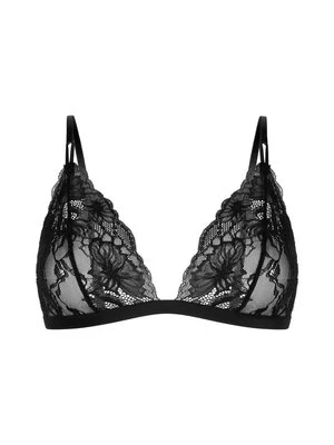 Biustonosz z trójkątną miseczką Hunkemöller czarny