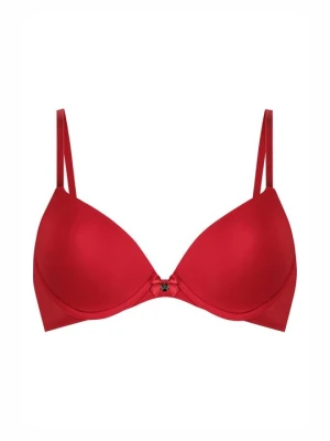 Biustonosz z trójkątną miseczką Hunkemöller czerwony