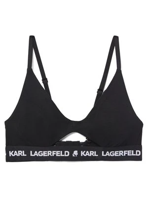 Biustonosz z trójkątną miseczką Karl Lagerfeld