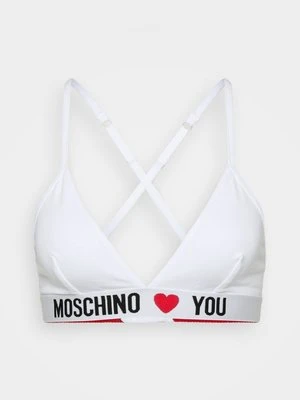 Biustonosz z trójkątną miseczką Moschino Underwear