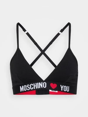 Biustonosz z trójkątną miseczką Moschino Underwear