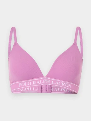 Biustonosz z trójkątną miseczką Polo Ralph Lauren fioletowy