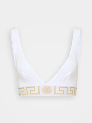 Biustonosz z trójkątną miseczką Versace biały