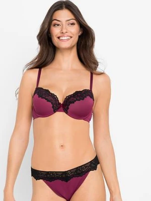 Biustonosz z usztywnianymi miseczkami z poliamidu z recyklingu (3 szt.) bonprix